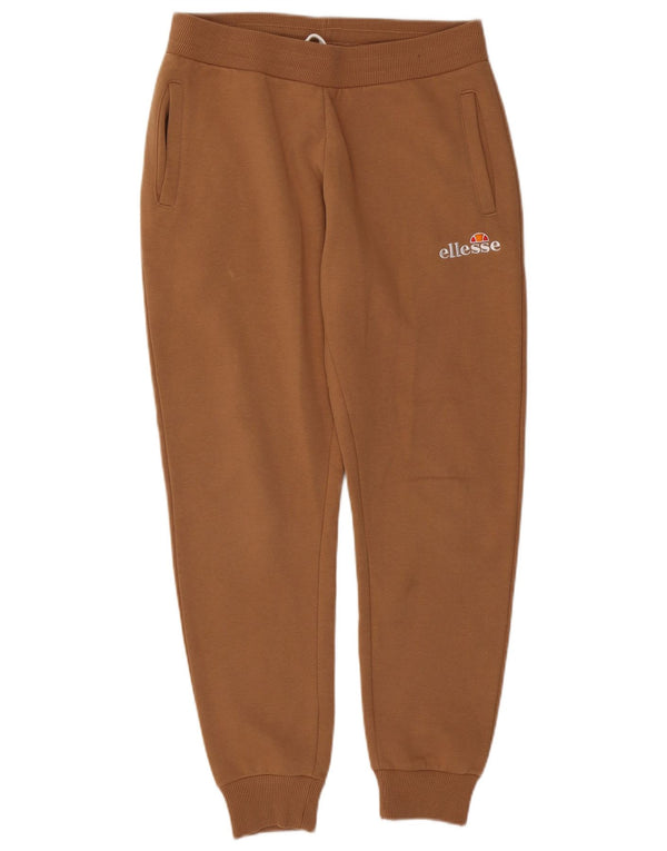 Ellesse Pantalon de survêtement pour femme en coton beige moyen UK 12