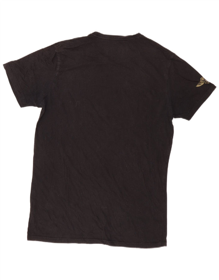 Element T-shirt graphique ajusté pour hommes, grand, en coton noir
