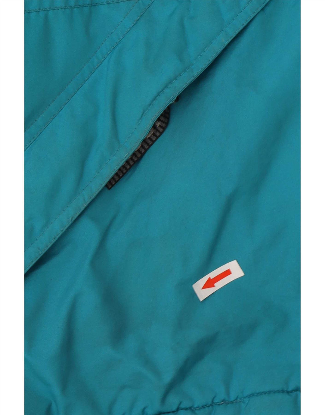 Brugi Veste de ski à capuche pour homme UK 40 Large Bleu Colorblock