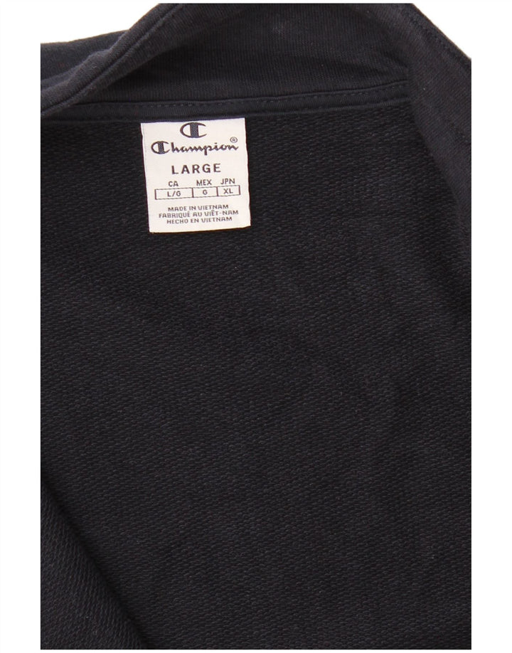 CHAMPION Veste de survêtement pour femme UK 16 Large Bleu marine