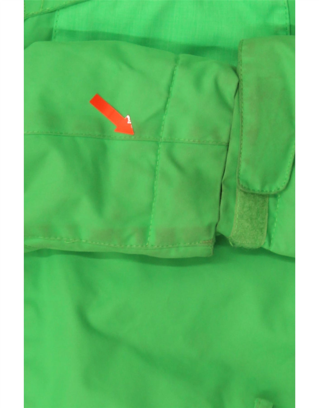 Quiksilver Veste Coupe-Vent Garçon 11-12 Ans Colorblock Vert Moyen