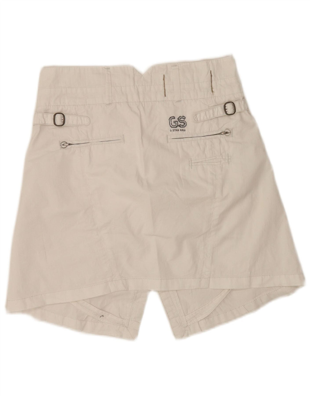 G-Star Femme Mini-jupe en jean W27 Coton blanc moyen