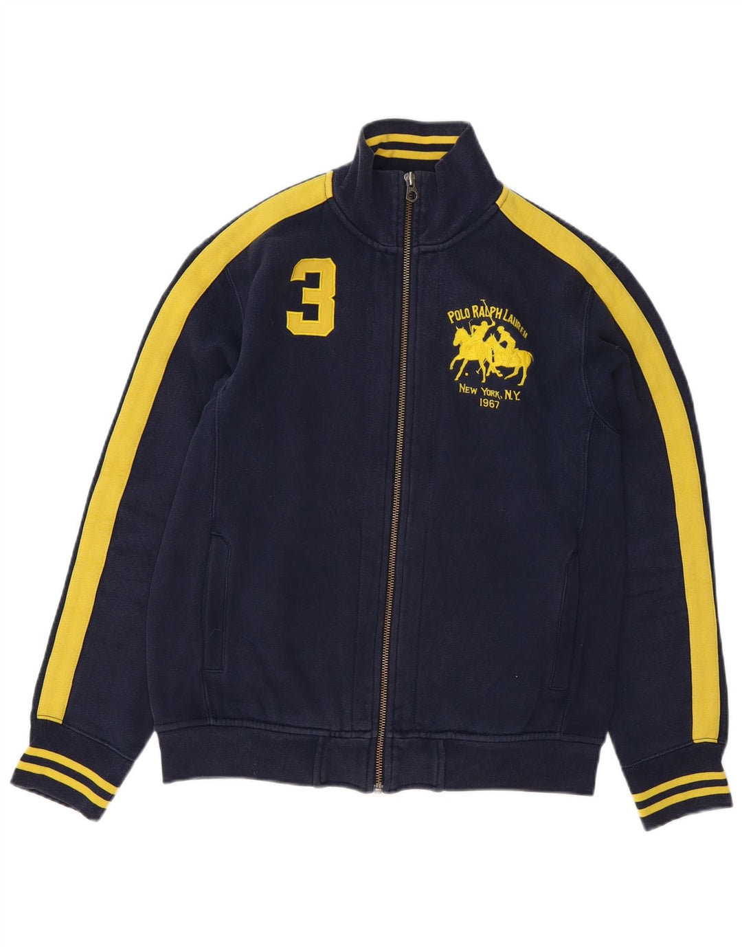 Polo Ralph Lauren Veste de survêtement pour homme Bleu marine moyen Colourblock