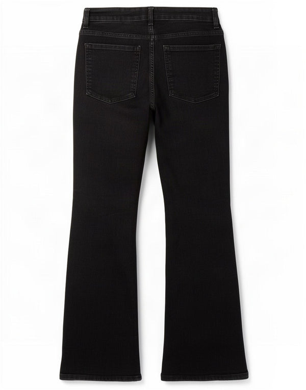 Marks & Spencer Jean Bootcut Eva pour femme UK 10 Small W27 L27 Noir
