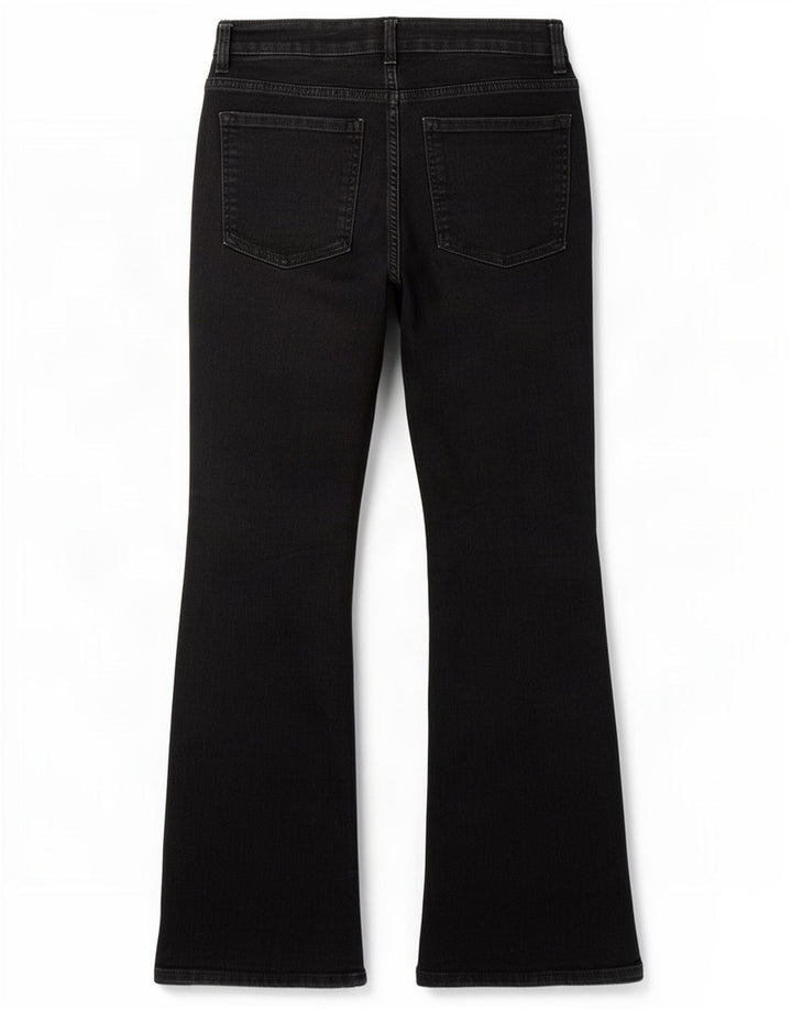 Marks & Spencer Jean Bootcut Eva pour femme UK 10 Small W27 L27 Noir