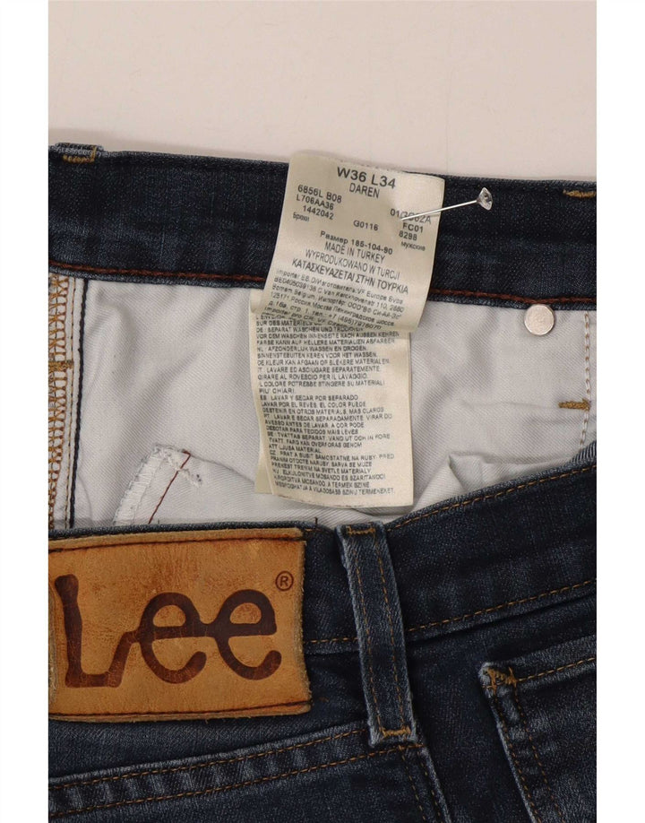 Lee Jean Droit Daren W36 L34 Homme Bleu Coton