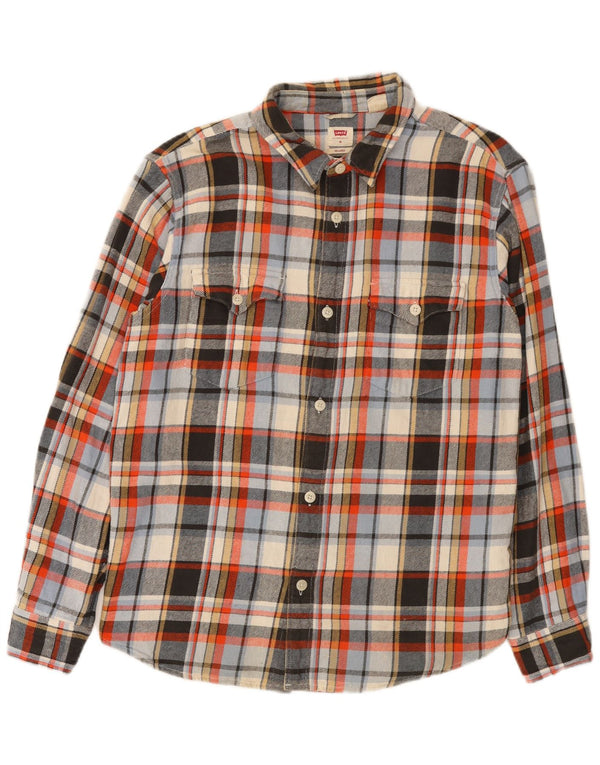 Levi's Chemise Relaxed Flannel Homme Multicolore Check Cotton
