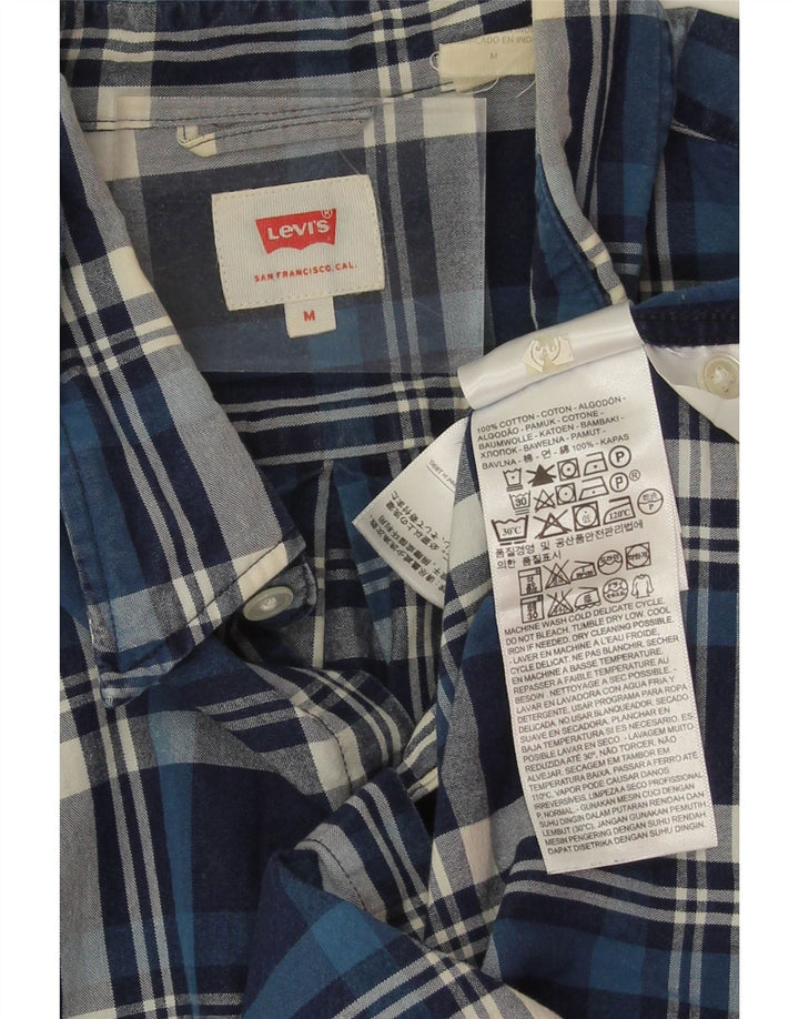 Levi's Chemise Homme Bleu Marine Moyen Carreaux Coton
