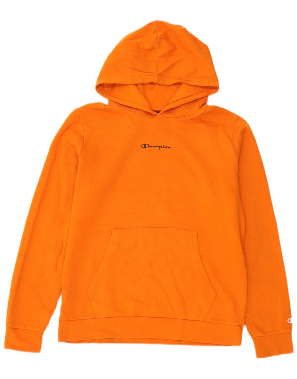 Champion Pull à capuche garçon 15-16 ans 2XL Orange Coton