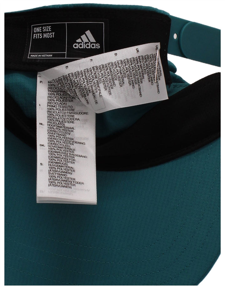 Adidas Casquette de baseball pour homme Taille unique Turquoise Polyester