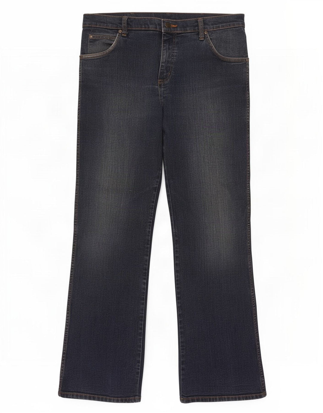 Wrangler Jean Bootcut Homme W34 L32 Bleu Marine Coton
