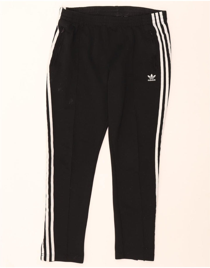 ADIDAS Pantalon de survêtement pour hommes UK 14 Large Noir Polyester
