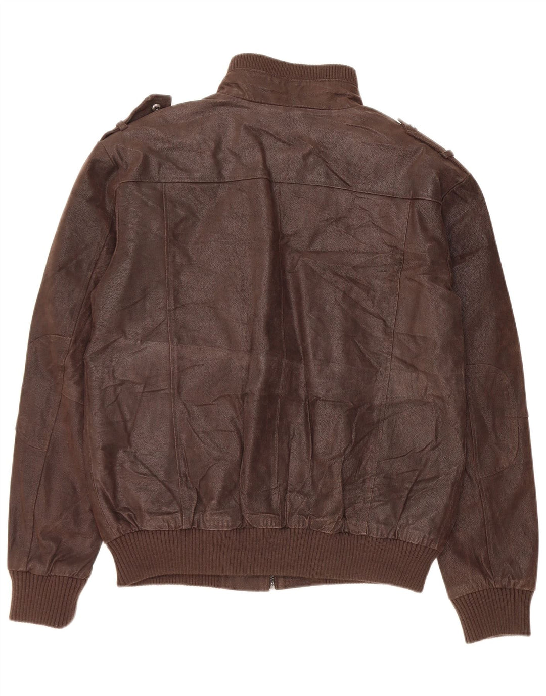 Bata and More Veste en cuir militaire pour homme IT 54 2XL Marron