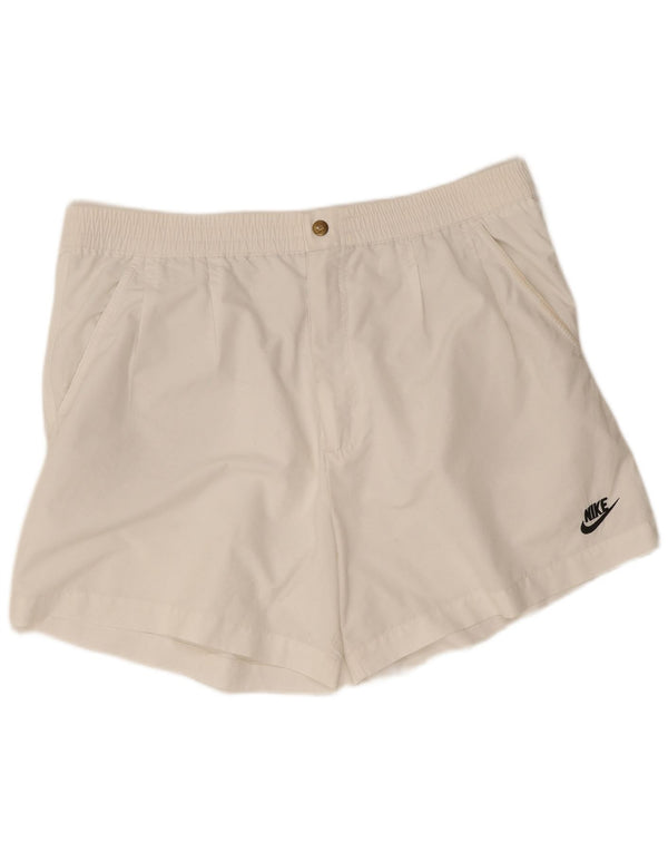 Nike Short de sport pour homme XL Blanc