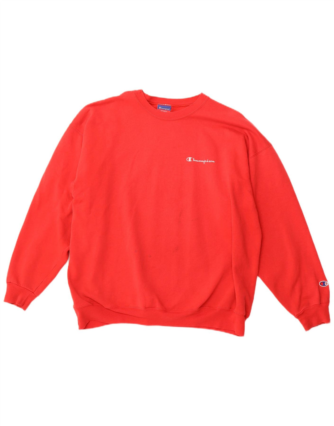 CHAMPION Sweat-Shirt Homme XL Rouge Coton