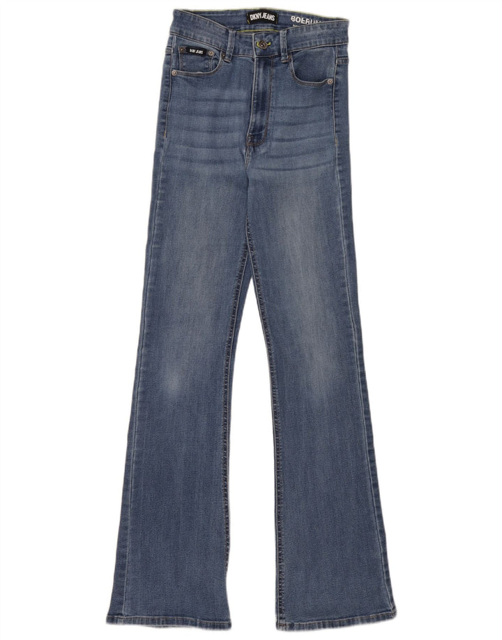 Dkny Jean évasé Femme W27 L31 Bleu Coton