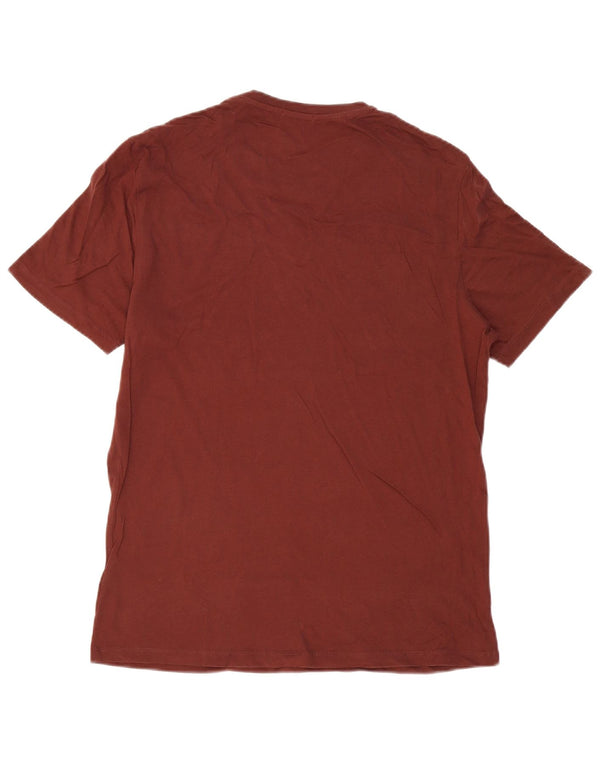 LIU JO T-Shirt Homme Top XL Bordeaux Coton