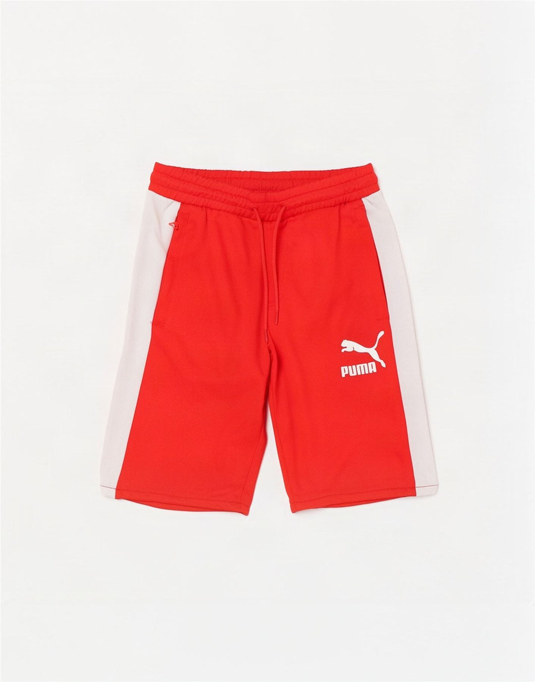 Puma Short de Sport Small Homme Rouge Colourblock