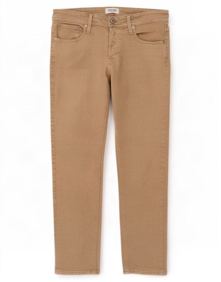 Jack & Jones Jean Slim Homme W34 L32 Coton Beige