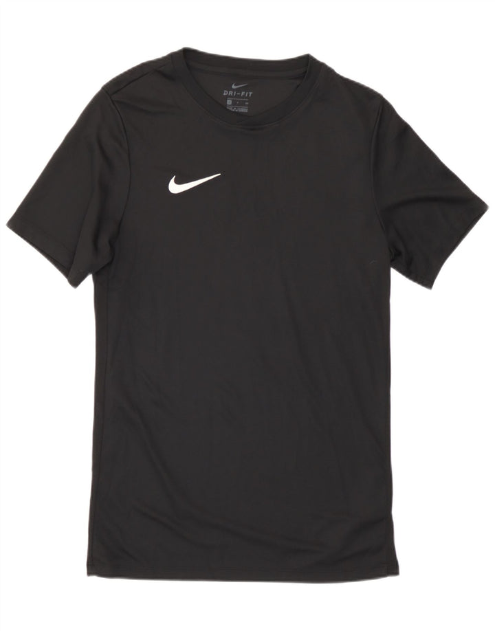 Nike Hommes T-Shirt Haut Petit Noir Polyester Sports