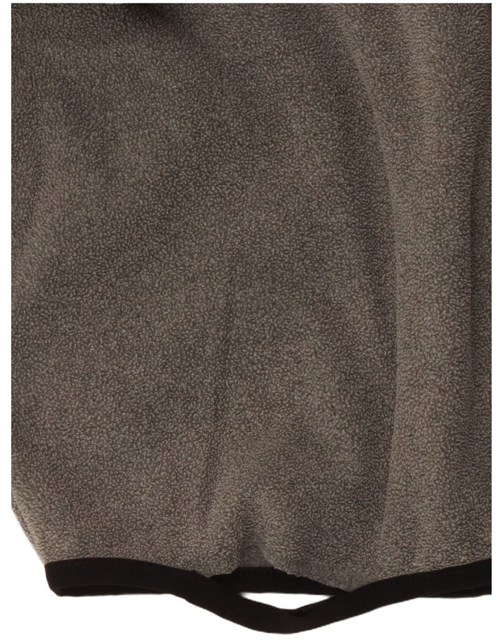 The North Face Pull polaire à col zippé pour homme XS Gris Polyester