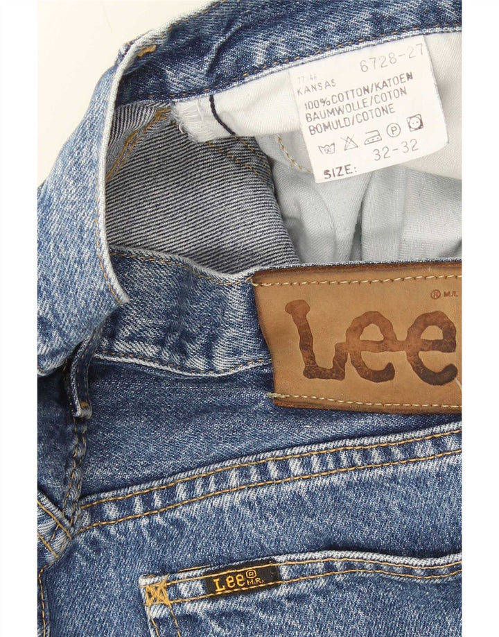 Lee Jean Droit Kansas Homme W32 L32 Bleu Coton