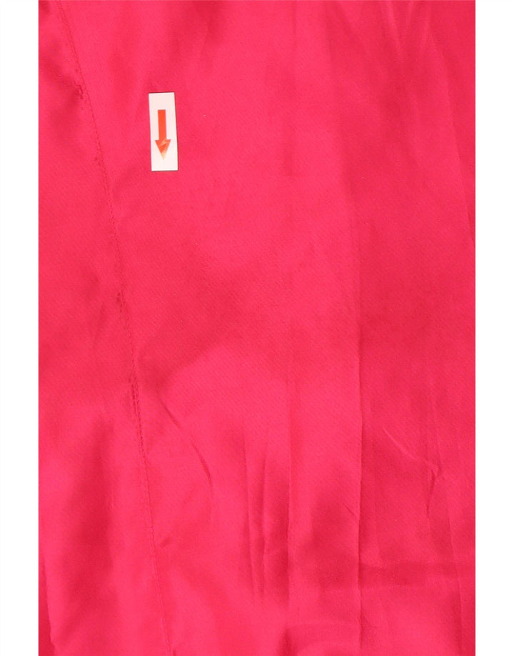 Lutz Teutloff Chemise Chemisier Femme UK 14 Grand Rose Polyester