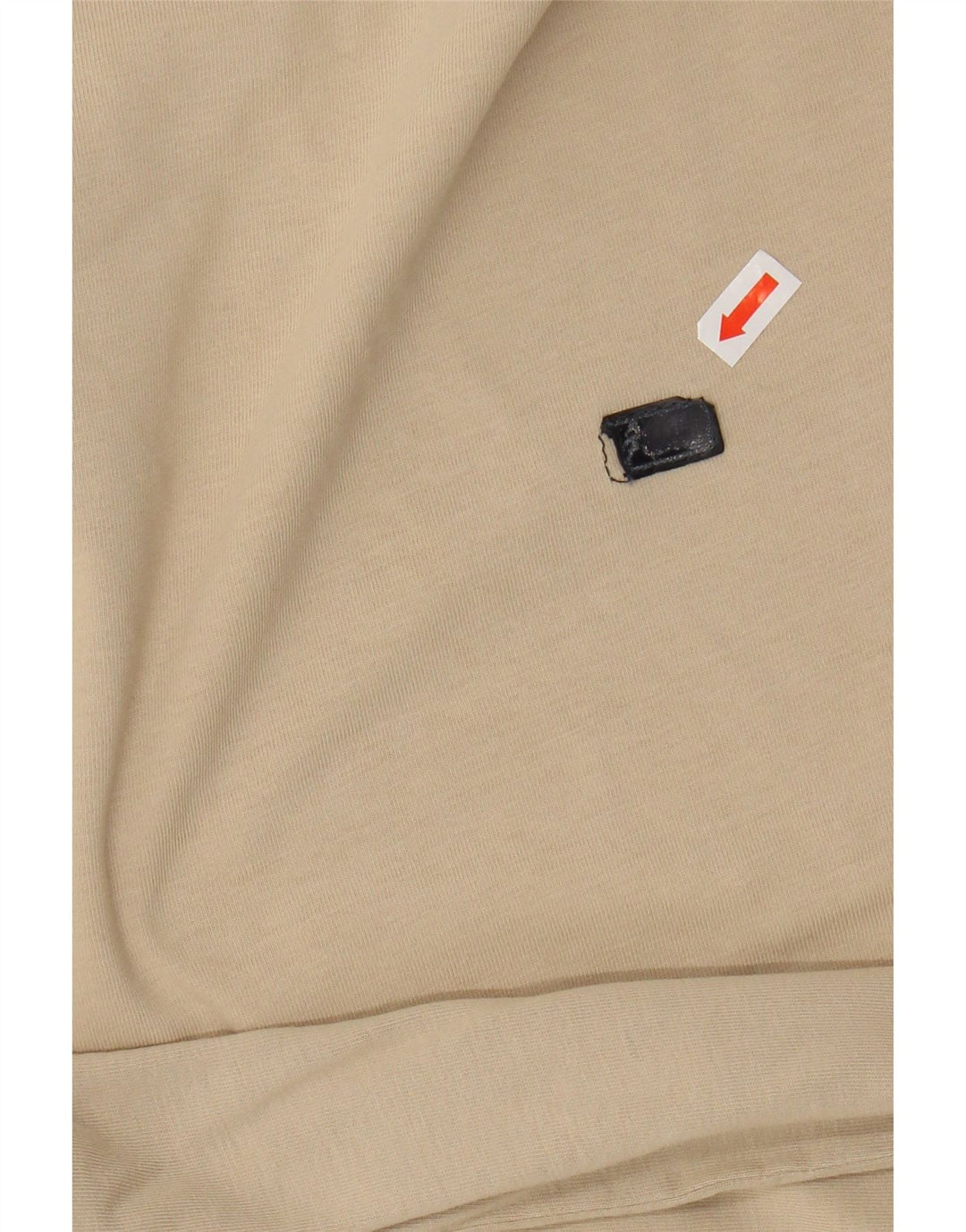 ASICS T-Shirt Homme Top XL Coton Beige