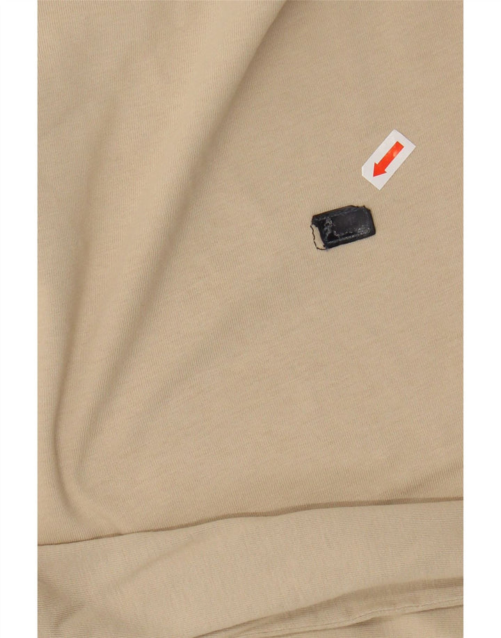 ASICS T-Shirt Homme Top XL Coton Beige