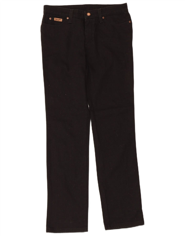 WRANGLER Jean droit homme W30 L31 coton noir