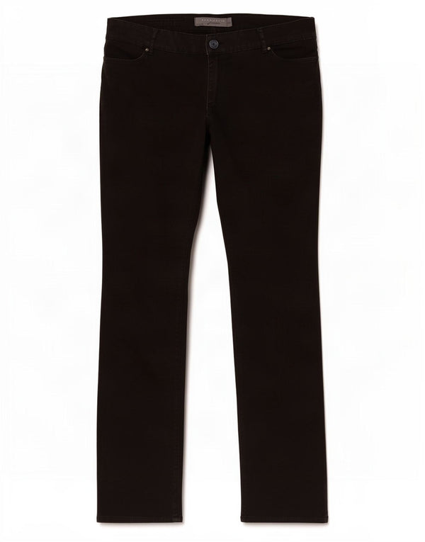 Zara Womens Slim Casual Trousers EU 40 Medium W30 L32 Black