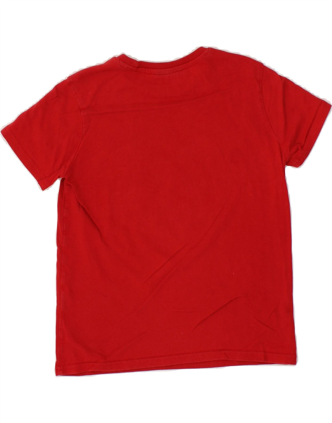 GUESS Boys Graphic T-Shirt Top 9-10 Years Red Vintage Guess and Second-Hand Guess from Messina Hembry 