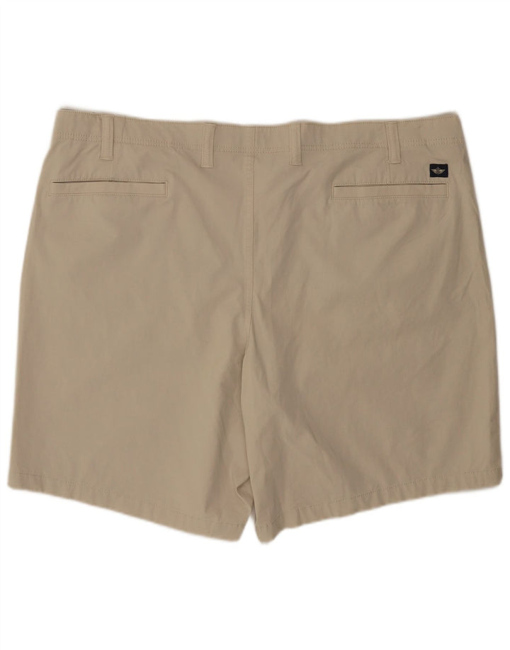 DOCKERS Short Chino Homme W48 4XL Beige Coton
