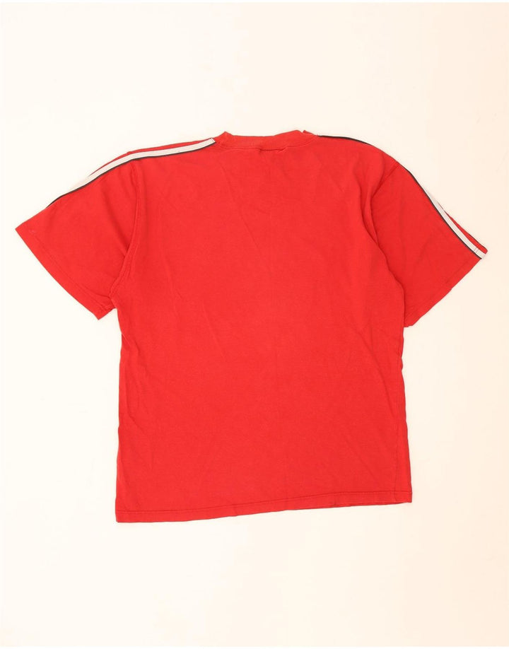 Adidas T-shirt pour homme UK 38/40 Rouge moyen