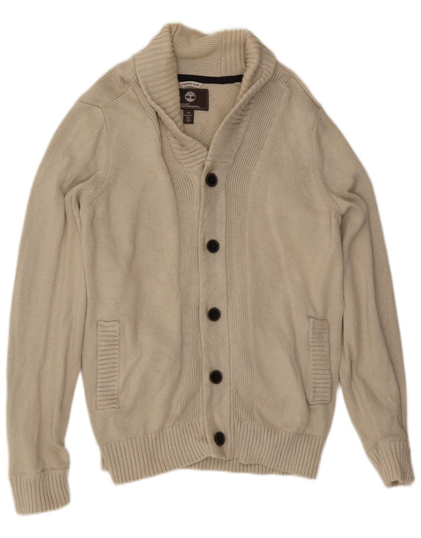 TIMBERLAND Earthkeepers Cardigan coupe régulière pour homme Beige Taille L