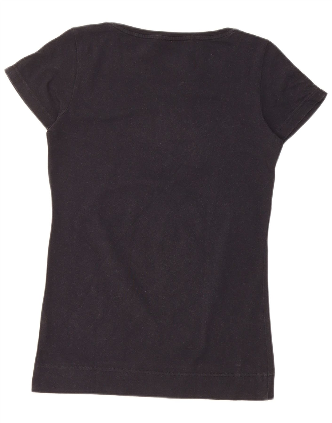 NIKE T-shirt graphique pour femme UK 12/14 Noir moyen