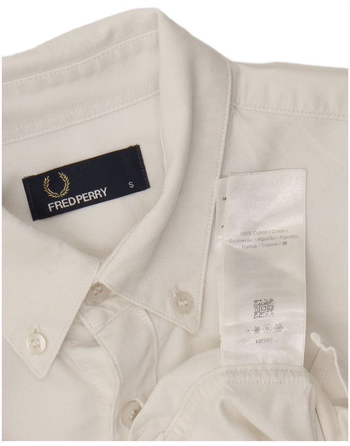 Fred Perry Chemise Homme Petit Coton Blanc