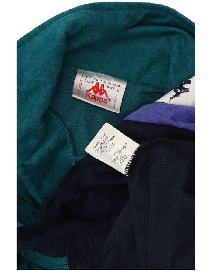 Kappa Veste de Survêtement Graphique Homme Large Multicolore Colourblock