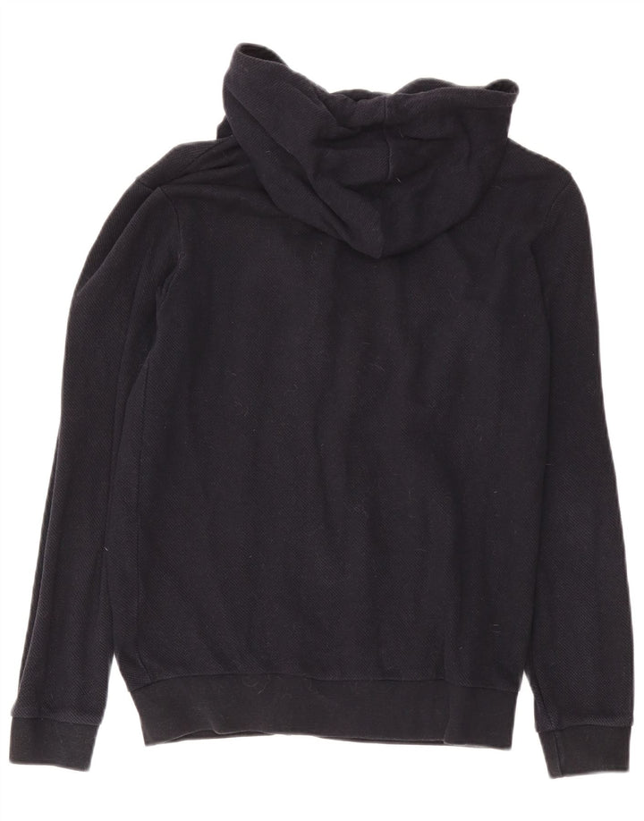 Zara Pull à capuche zippé pour homme Petit Bleu marine
