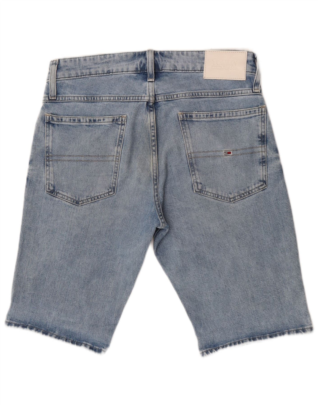 Tommy Hilfiger Short en Jean W31 Homme Bleu Moyen Coton