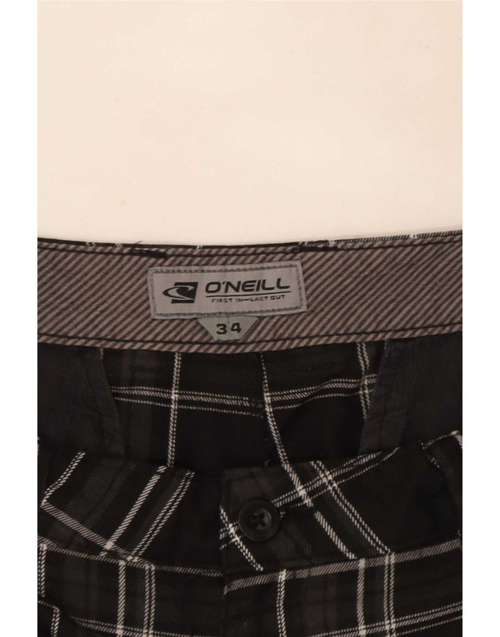 O'Neill Short Chino Homme W34 Grand Carreau Noir