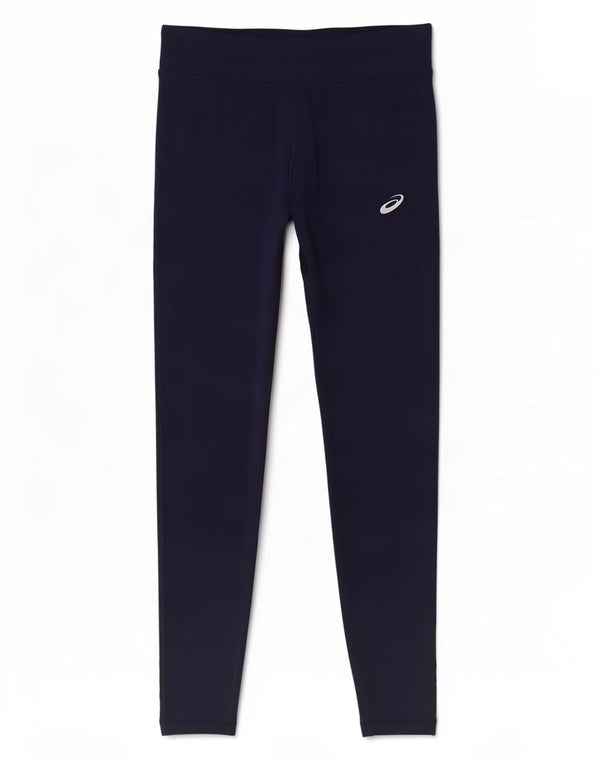 Asics Leggings Femme UK 12 Polyester Bleu Marine Moyen