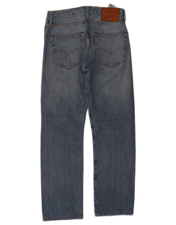 Levi's Jean Droit 501 Femme W28 L27 Bleu Coton