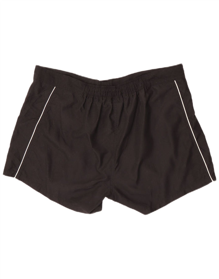Marks & Spencer Short de bain autographe pour femme UK 20 2XL Noir Polyester