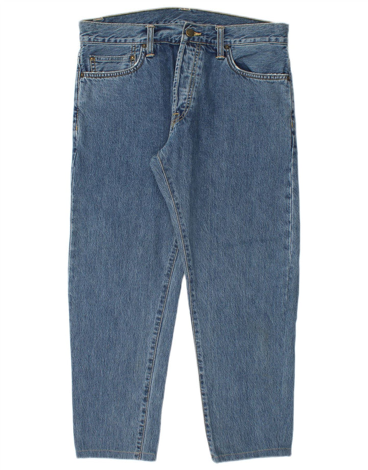 CARHARTT Jean fuselé Klondike homme W31 L25 bleu coton