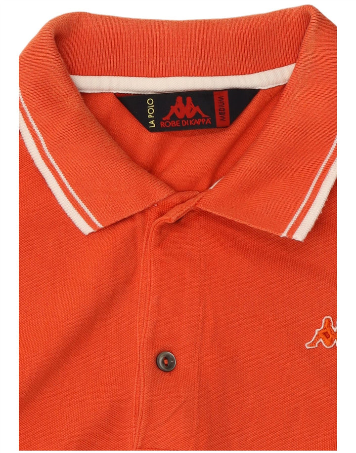 Kappa Polo Homme Orange Moyen