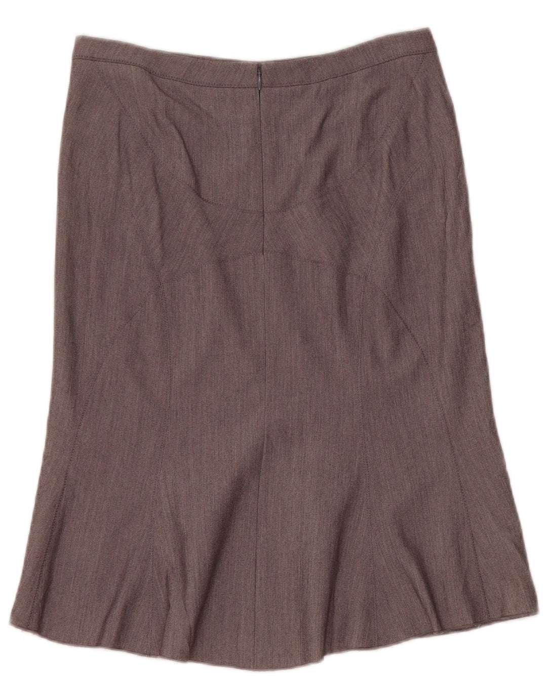 BCBGMAXAZRIA Jupe Trompette Femme US 0 XS W28 Gris Polyester