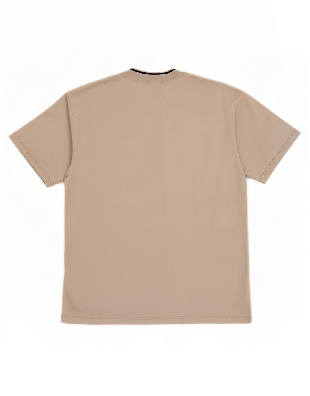 Nike T-shirt pour homme en coton blanc cassé moyen
