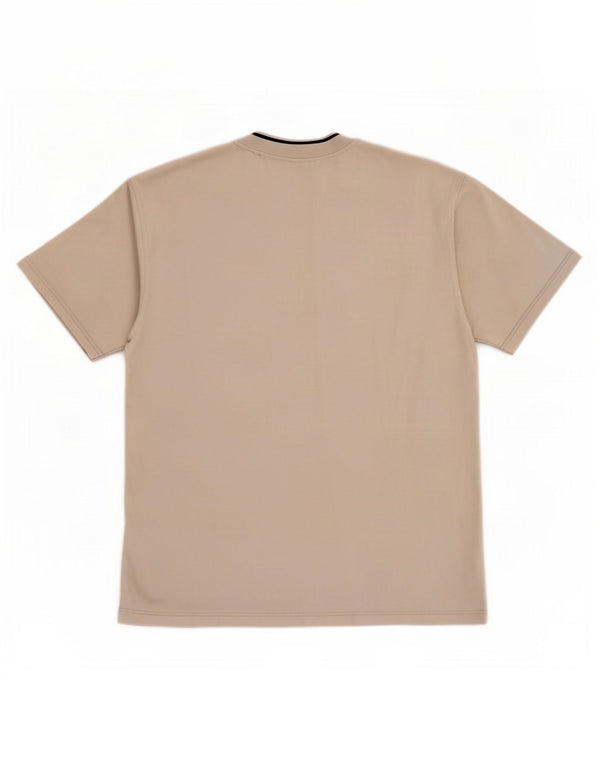 Nike Mens T-Shirt Top Medium Off White Cotton