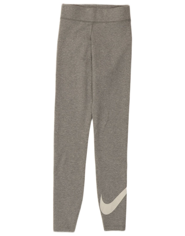 Nike Legging graphique pour femme UK 4 XS Gris Coton